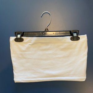 Topshop White Bandeau Top size 6
